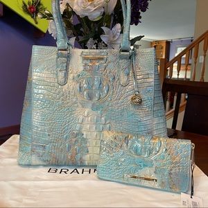 🌌 🌌 HARD TO FIND! 2pcs NWT Brahmin Serendipity Joan Tote & Suri Wallet